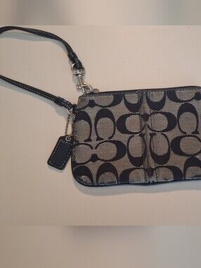 Coach Signature Wristlet